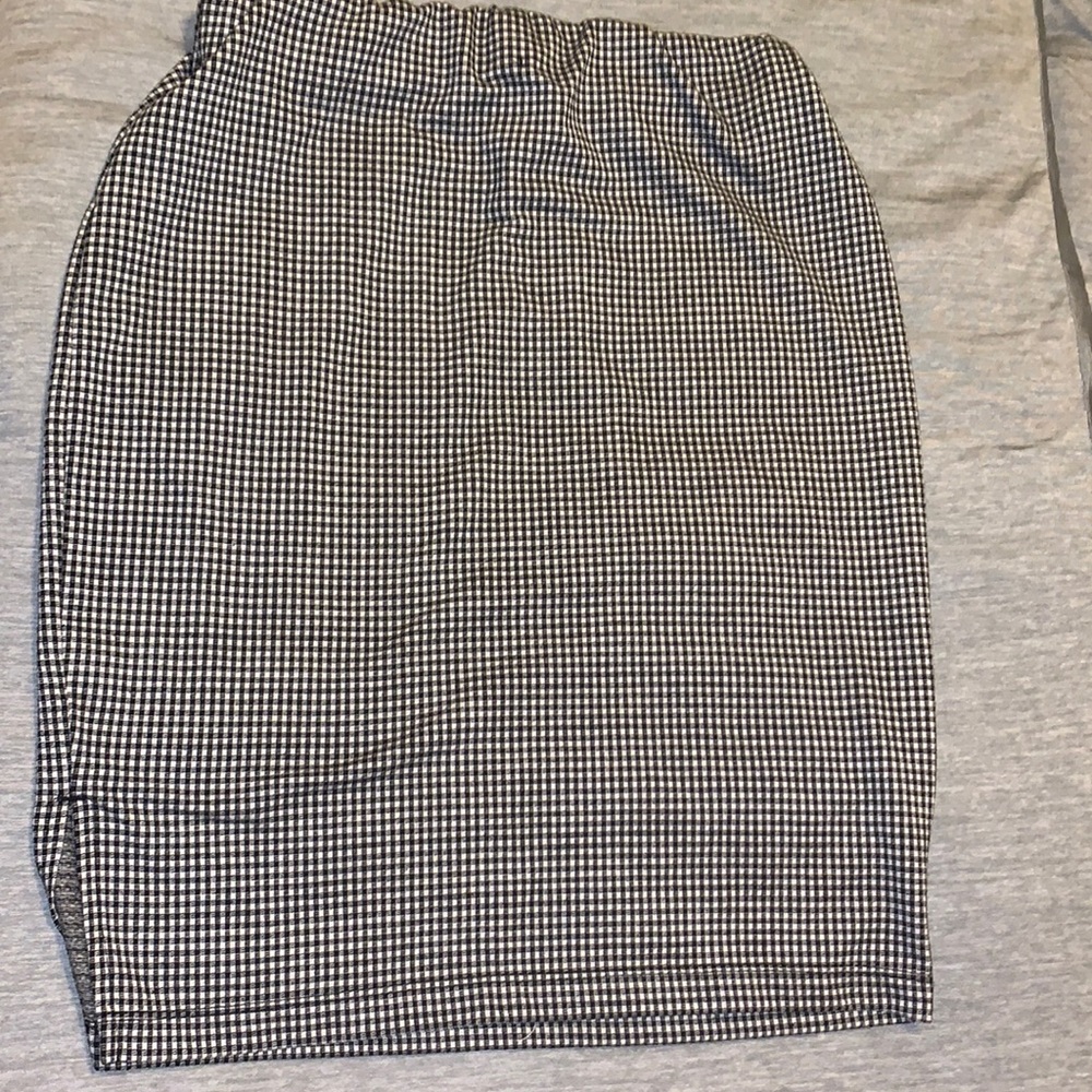 Plaid skirt